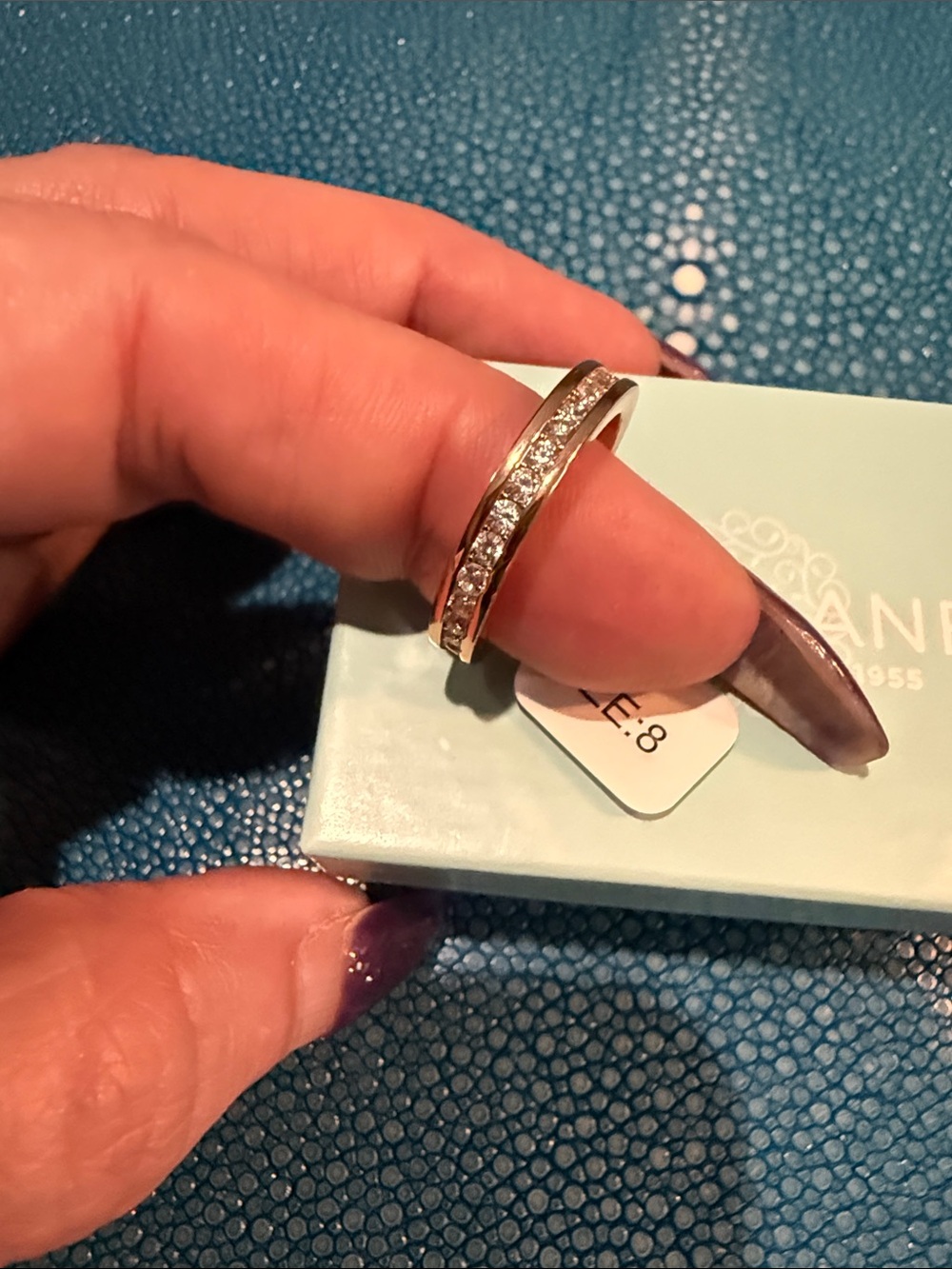 Park Lane Gold-Tone Crystal Eternity Band - Gold
